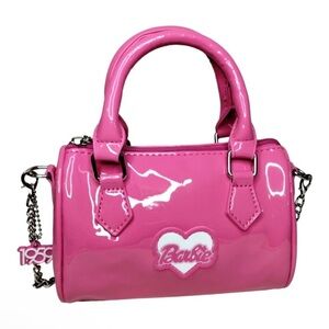 Barbie Hot Pink Mini Bag with Chain Strap